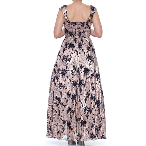 Vestido Largo PATLANI Para Mujer - Bordado Estilo Anarkali, Talla S A XXL, Ideal Para Fiestas