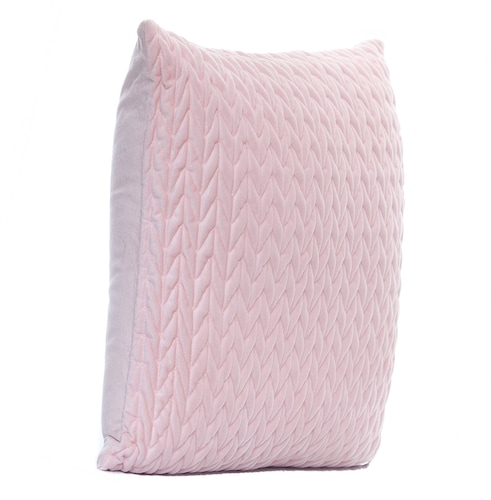 Cojín 24N Trenzado 45X45 Rosa Santini
