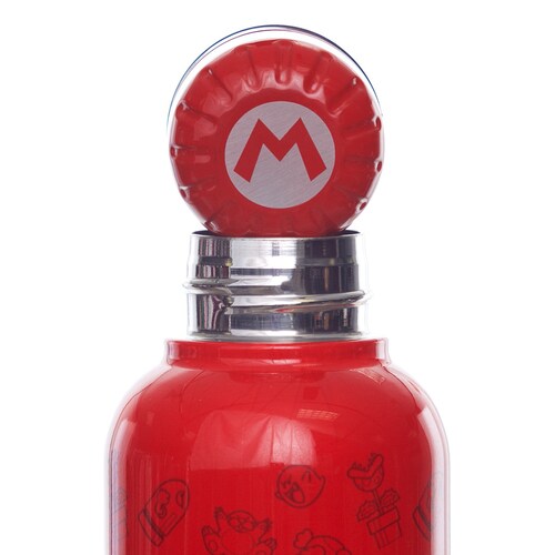 Botella Acero Inox Térmica 515 Ml Super Mario Quokka