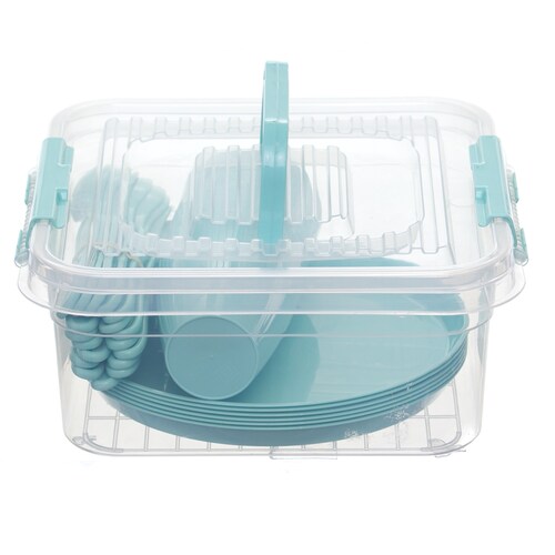 Set Picnic My Box 31 Pzas para 6 Personas Azul Gondol
