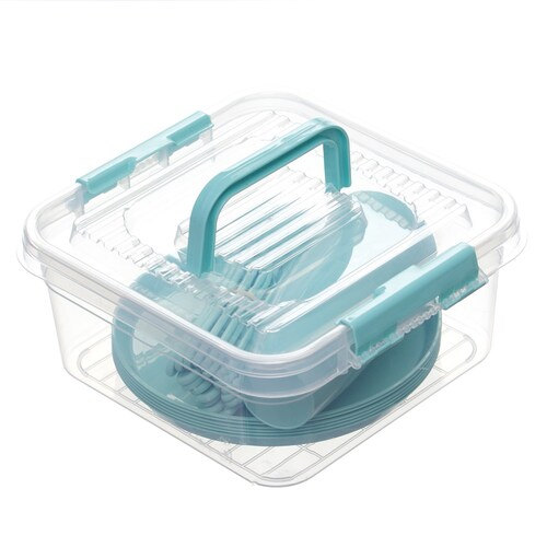 Set Picnic My Box 31 Pzas para 6 Personas Azul Gondol