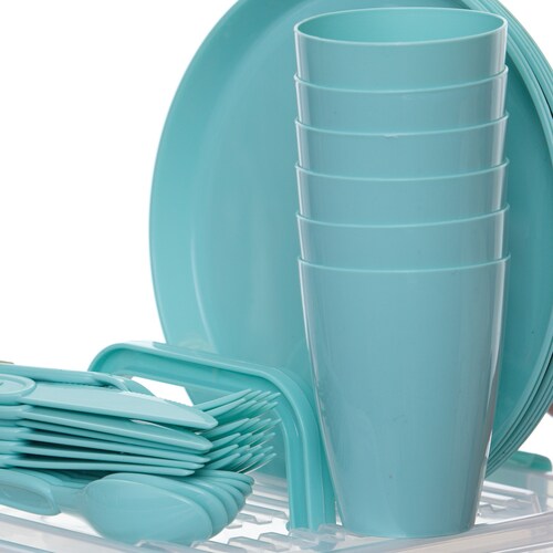 Set Picnic My Box 31 Pzas para 6 Personas Azul Gondol