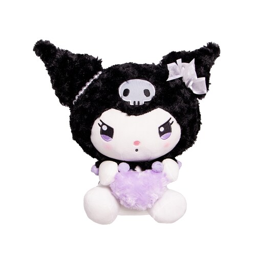 Peluche Sanrio Deluxe Kuromi Black 12 Pulgadas