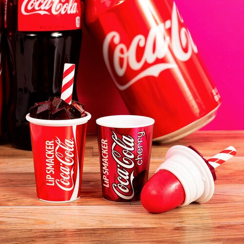 Bálsamo Labial Bebida Coca Cola Lip Smacker
