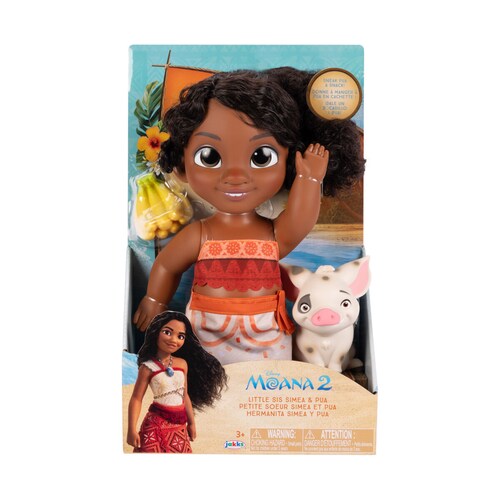 Muñeca Hermanita Simea con Pua de Moana 2 Jakks Pacific