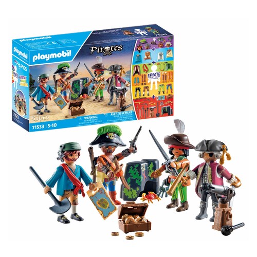 My Set Figures Piratas Playmobil