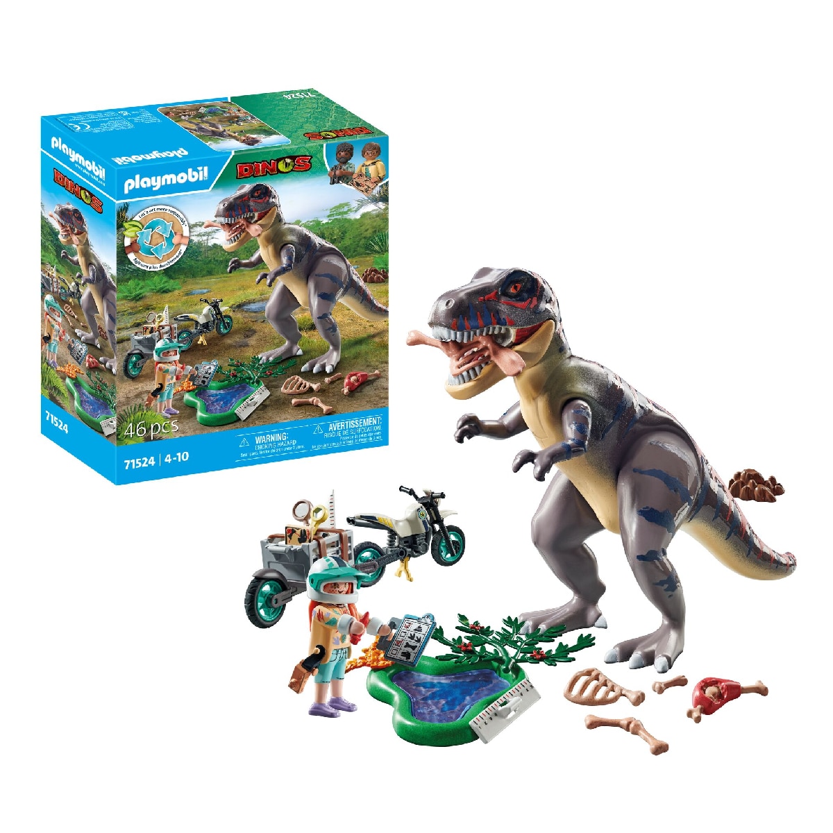Dinos T Rex Y Rastreador Playmobil