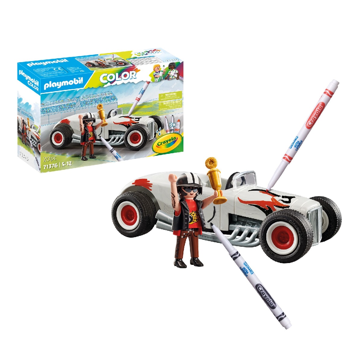Color Hot Rod Playmobil