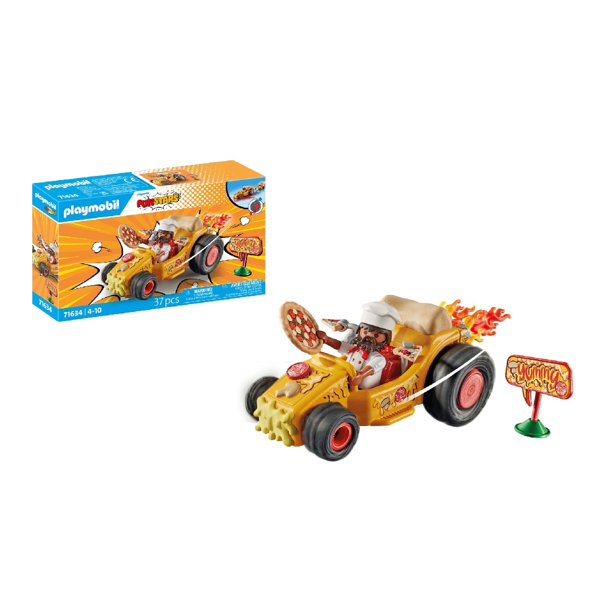 Fun Stars Racing Pizza Playmobil
