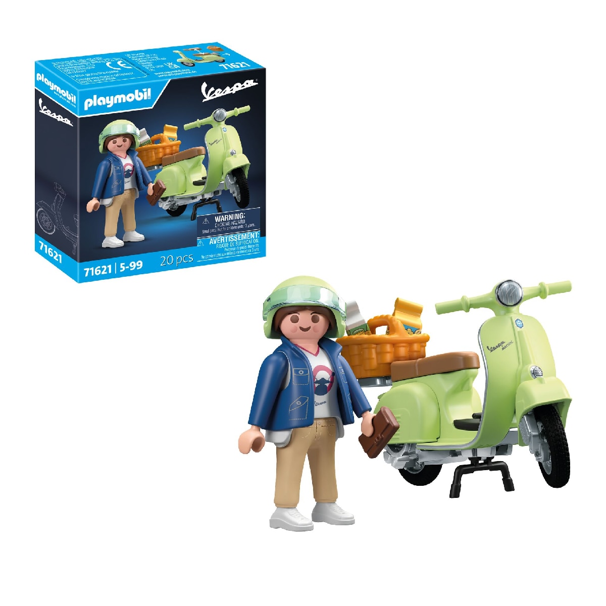 Vespa 150 Sprint Veloce Verde 1969 Playmobil