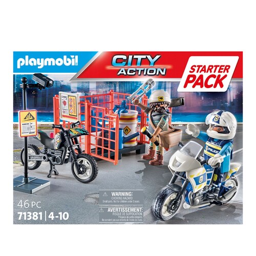 City Action Starter Pack Policía Playmobil
