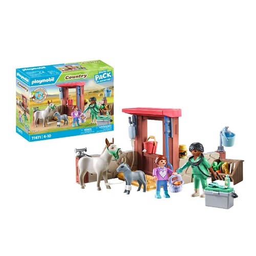 Country Veterinaria de Granja Playmobil