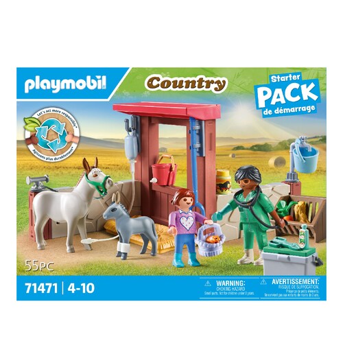 Country Veterinaria de Granja Playmobil