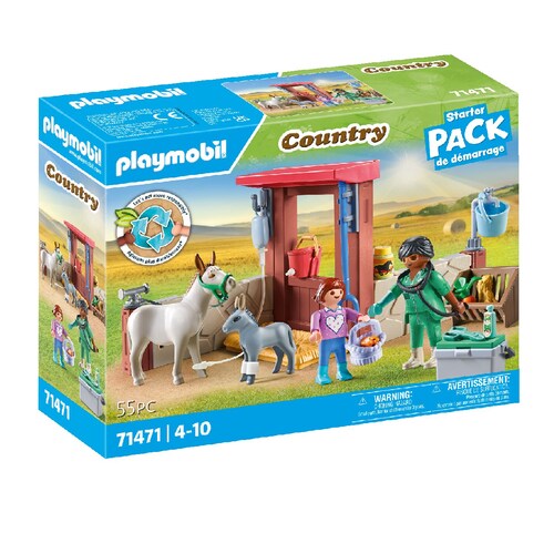 Country Veterinaria de Granja Playmobil