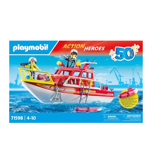 City Action Barco de Rescate Playmobil