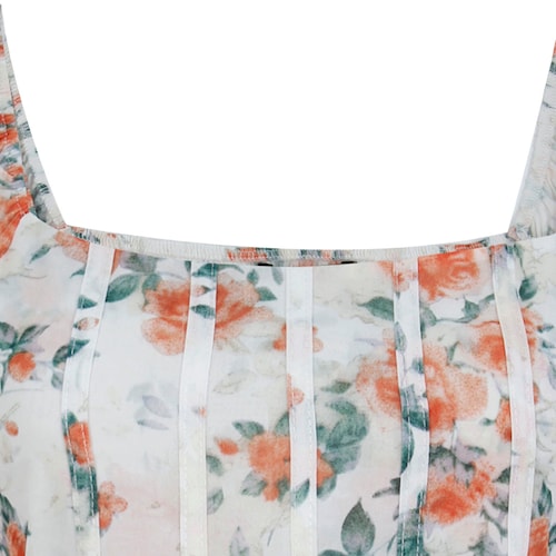 Blusa Corset Just By Basel para Mujer Petite