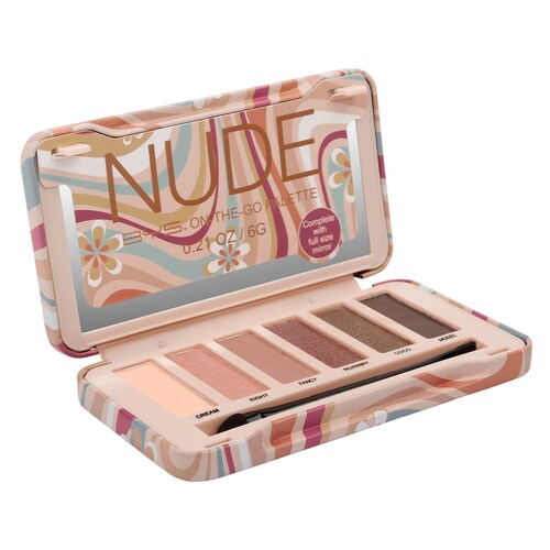 Paleta de Sombras Metálicas Mate Nude Bys