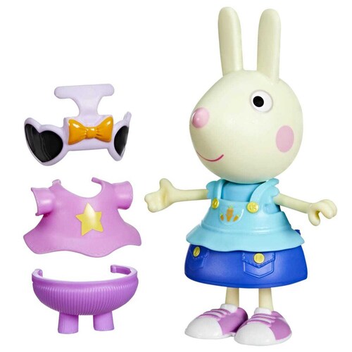 Peppa Pig Muñeca Estilos Divertidos Rebeca Liebre