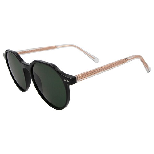 Lentes de Sol Redondos Westies Negros para Mujer