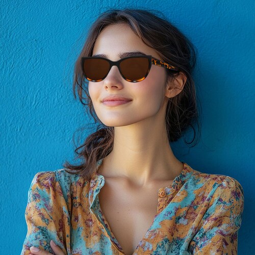 Lentes de Sol Cat Eye Westies Bitono para Mujer