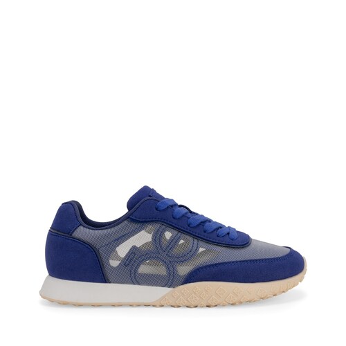 Tenis Casual con Mesh Cloe Azul 2Czv25008El