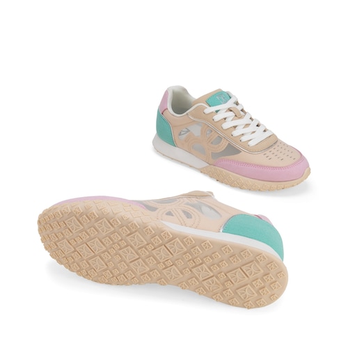 Tenis Casual con Mesh Cloe Multicolor 2Czv25008Mu