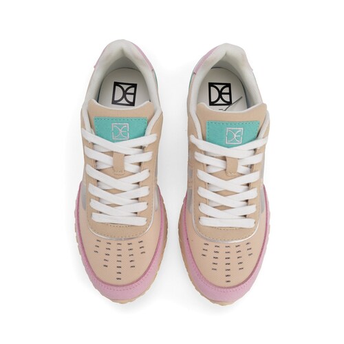 Tenis Casual con Mesh Cloe Multicolor 2Czv25008Mu