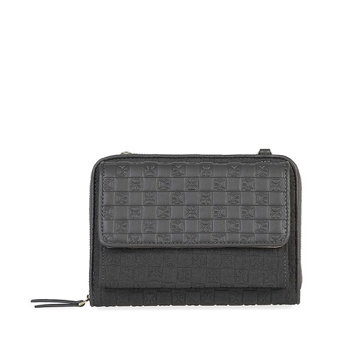 Billetera Hibrida Cloe Gris para Mujer