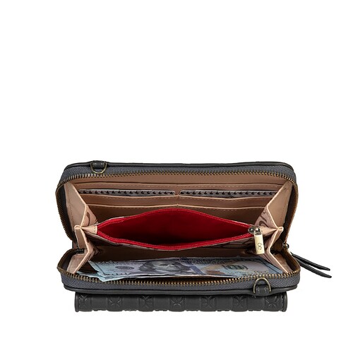 Billetera Hibrida Cloe Gris para Mujer
