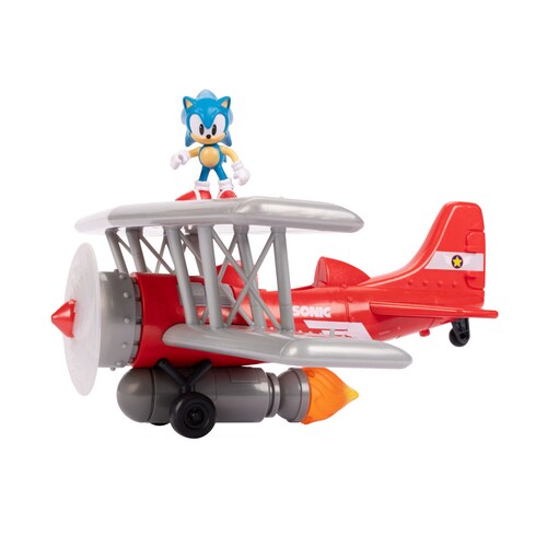 Juego Biplano Tornado de Sonic Jakks Pacific