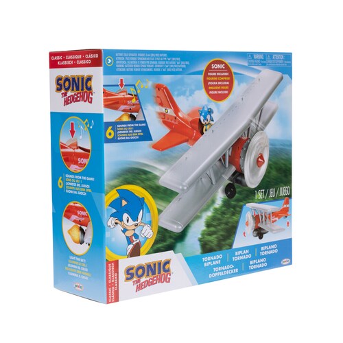 Juego Biplano Tornado de Sonic Jakks Pacific