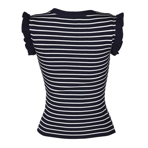 Playera Estampado a Rayas Philosophy para Mujer Junior