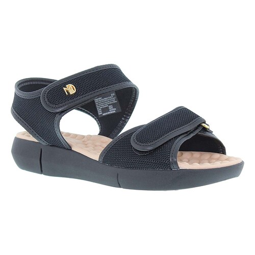 Sandalia Confort Modare Ajuste Velcro con Aplicación para Mujer