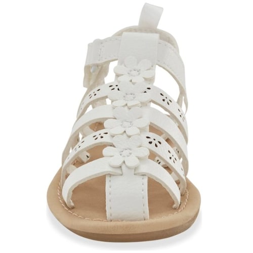 Sandalia Carters con Flores 11-17 para Niña