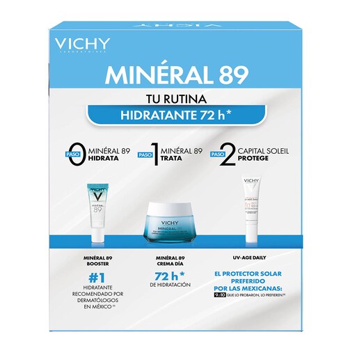 Kit Vichy Crema Mineral 89
