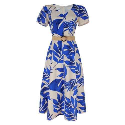 Vestido Corte Princesa Floral City Femme para Mujer