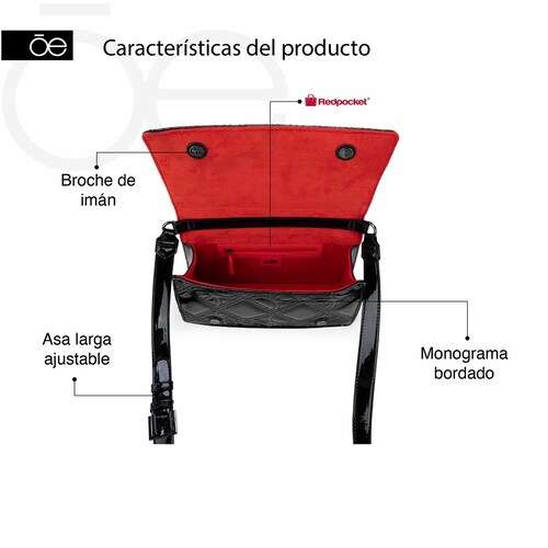 Bolso Cloe Lady Bag Color Negro para Mujer