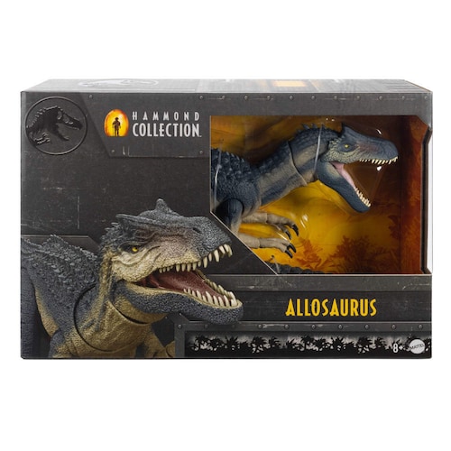 Jurassic World Dinosaurio Hammond Allosaurus Mattel