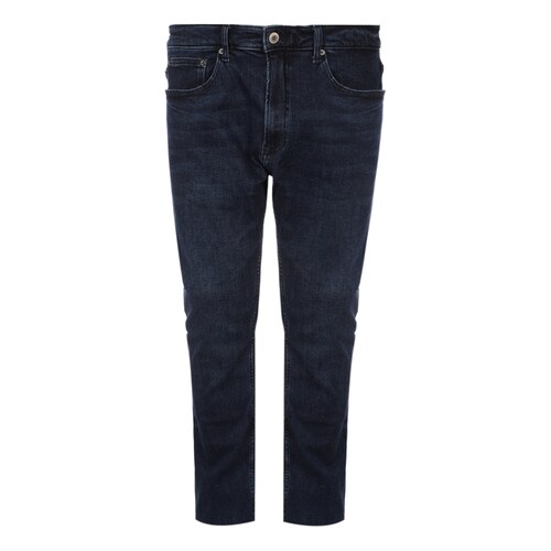 Jeans Straight Fit 5 Pkt Bruno Magnani Slim para Hombre Plus