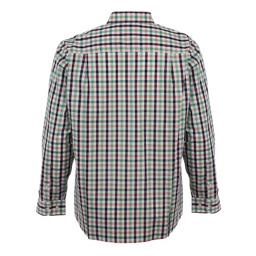 Camisa Polo Club a Cuadros para Hombre Plus
