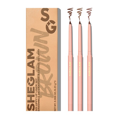 Set 3 Delineadores para Labios So Lippy Espresso Kisses Sheglam