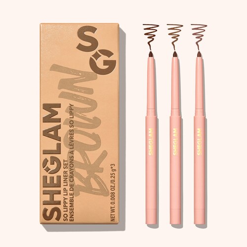 Set 3 Delineadores para Labios So Lippy Espresso Kisses Sheglam