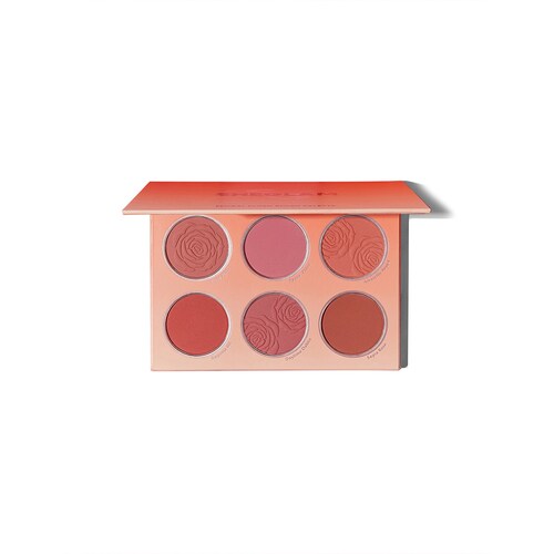 Paleta de Rubores Floral Flush 6 Tonos Multicolor Sheglam