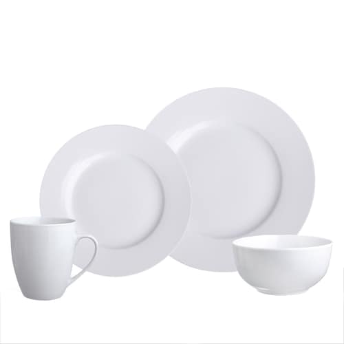 Vajilla Porcelana 16Pz Quebec Chefmaker