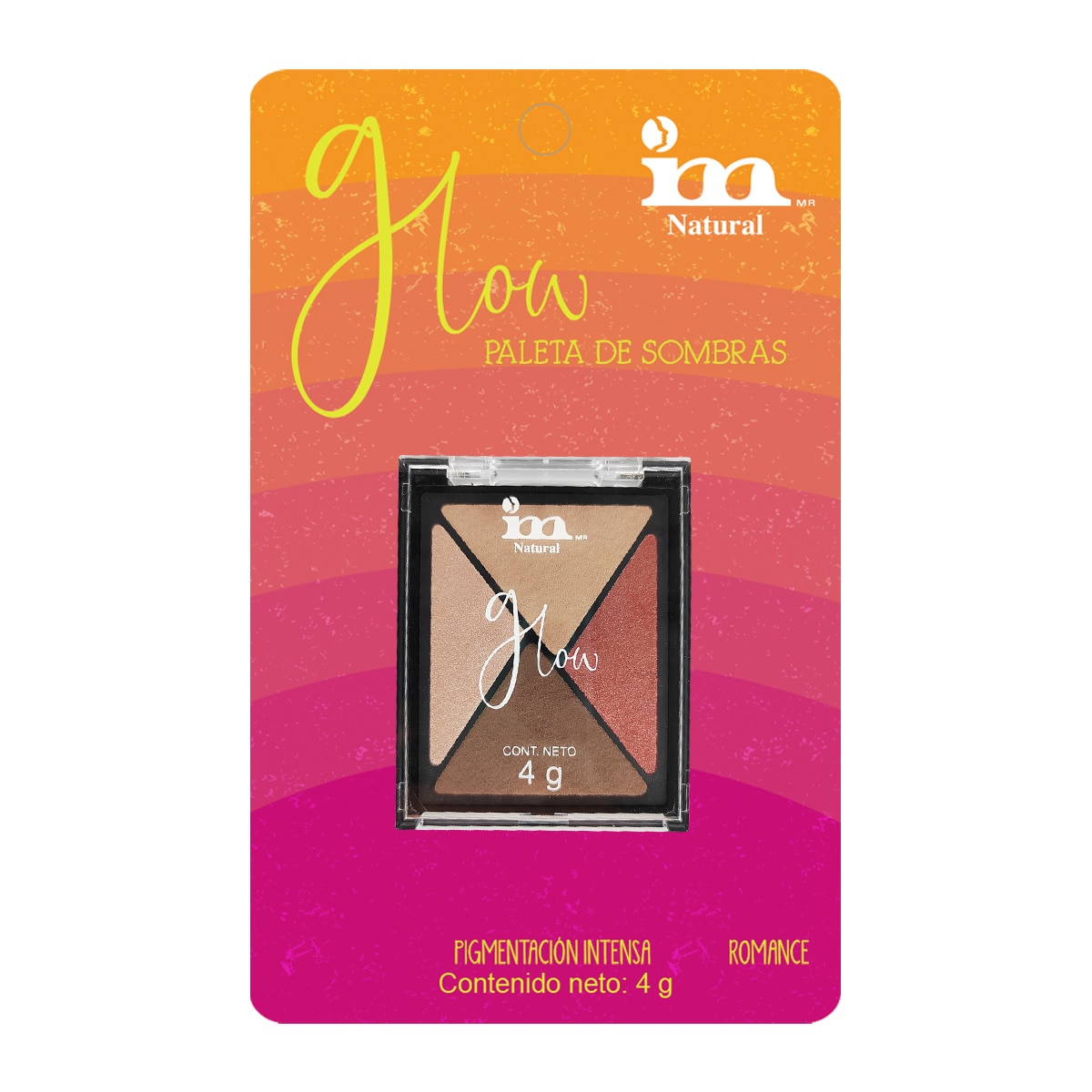 IM Natural Paleta de Sombras Glow image number 4