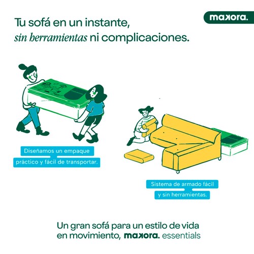 Sala Modular Calatrava Azul Makora