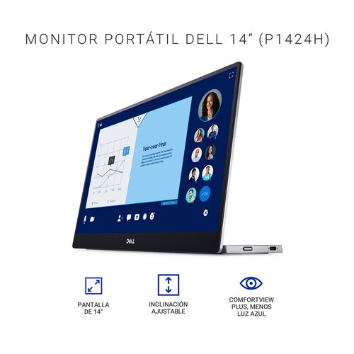 Monitor Portátil Dell 14"
