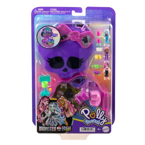 Polly Pocket Set de Juego Compacto Monster High Mattel