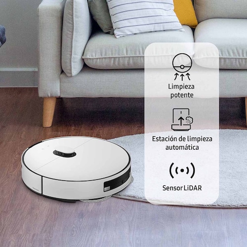 Aspiradora Samsung Robot Blanca Vr7Md96514Gax