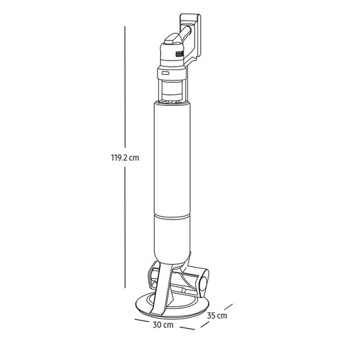 Aspiradora Samsung Bespoke Jet Ai Ultra Stick